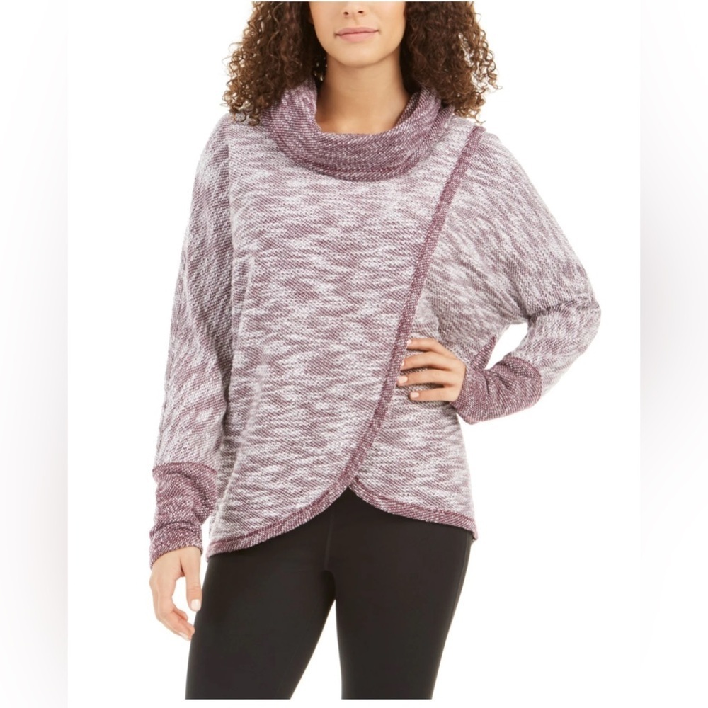 Calvin Klein Performance Sweater With Cowl Neck